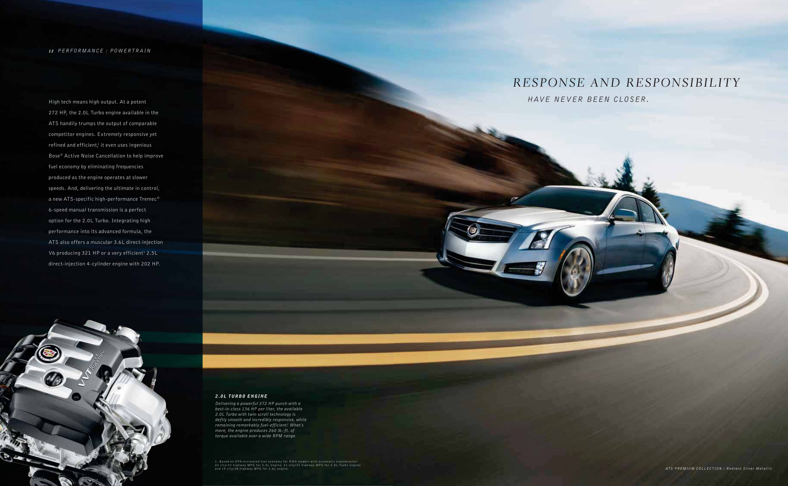 2014 Cadillac ATS Brochure Page 2